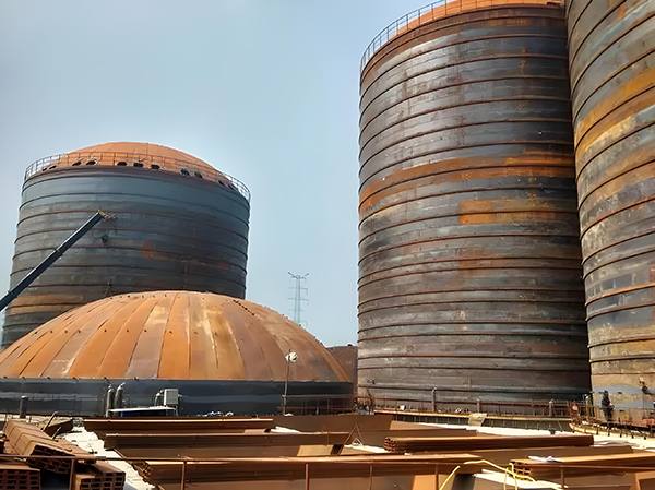 永修焦粉钢板仓